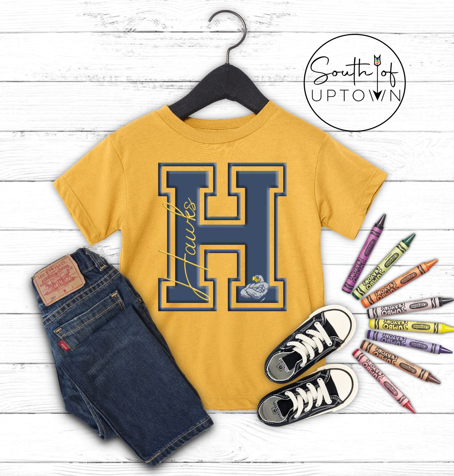 H is for Hawks T-Shirt