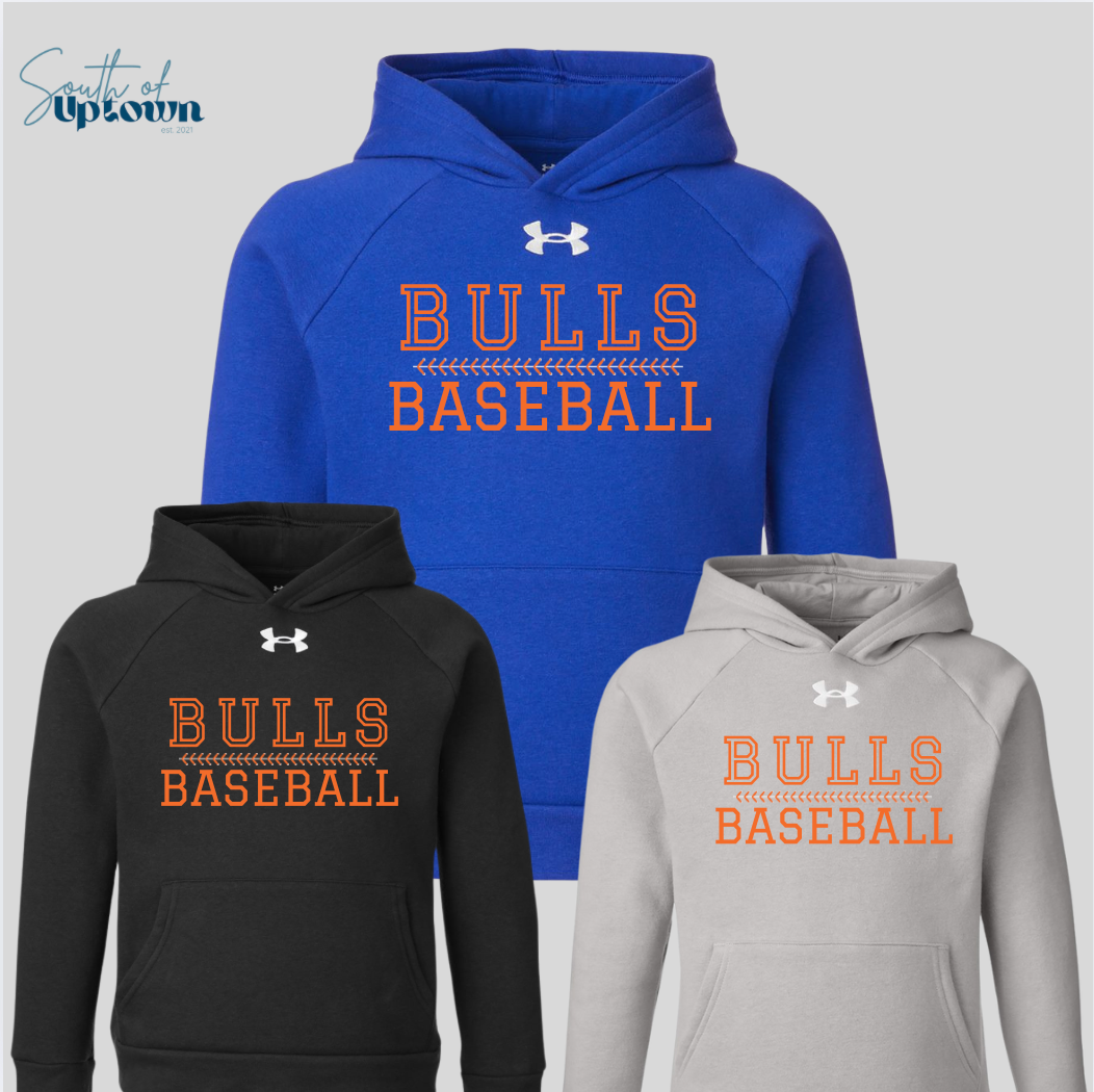 BULLS Baseball w/Laces - Under Armor Hoodie