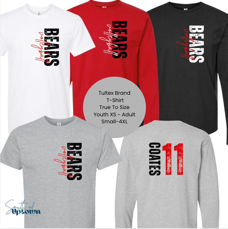BEARS Volleyball Shortsleeve/Longsleeve
