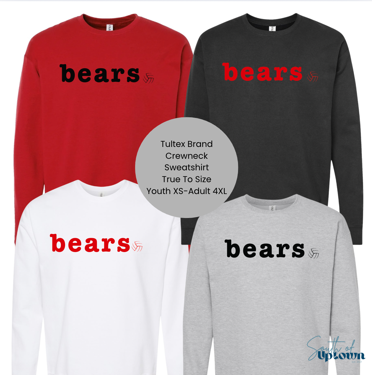 BEARS. Crewneck Sweatshirt