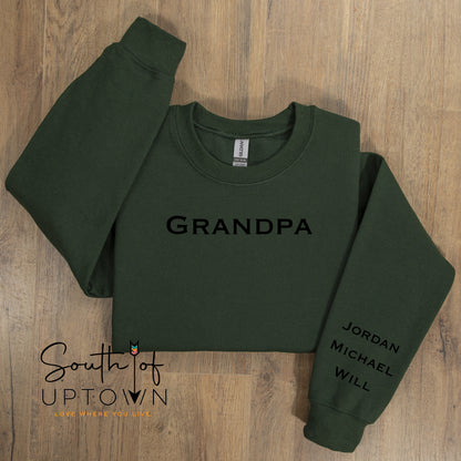 Mama-Auntie-Grandma-Grandpa Custom Sweatshirt
