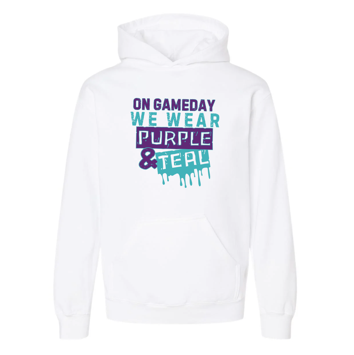 Purple and Teal Game Day