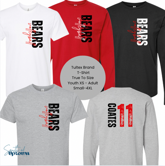 BEARS Volleyball Shortsleeve/Longsleeve