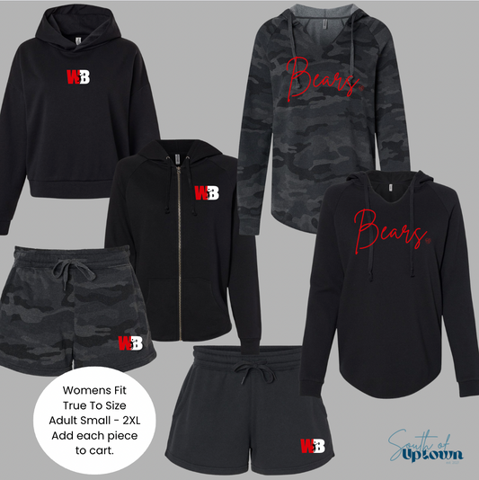 Women's Sweatshirt/Short Set