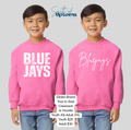 PINK - BLUEJAYS Hoodie/Crewneck