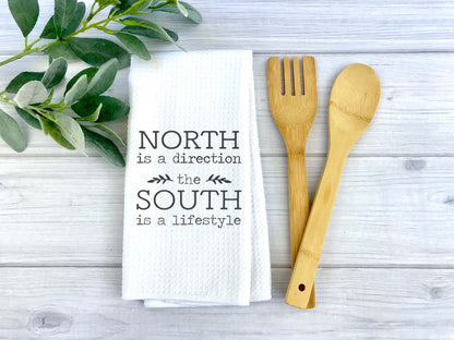 South is a Lifestyle Kitchen Towel