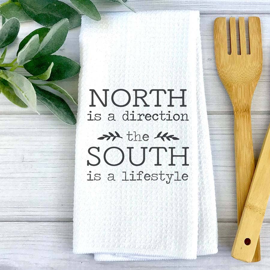 South is a Lifestyle Kitchen Towel